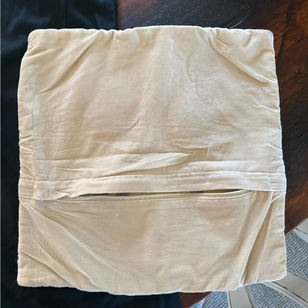 I Love Texas Hooked Pillow Cover - Picture 3 of 3